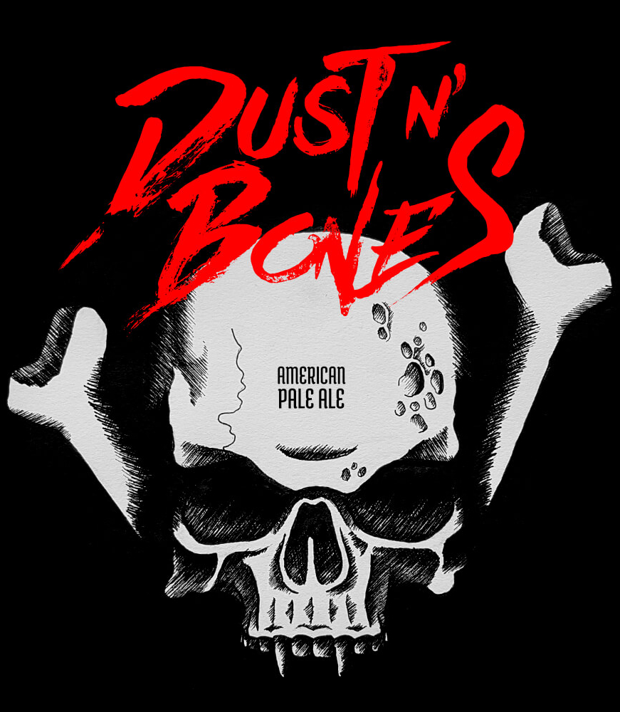 Dust N' Bones - Label Design