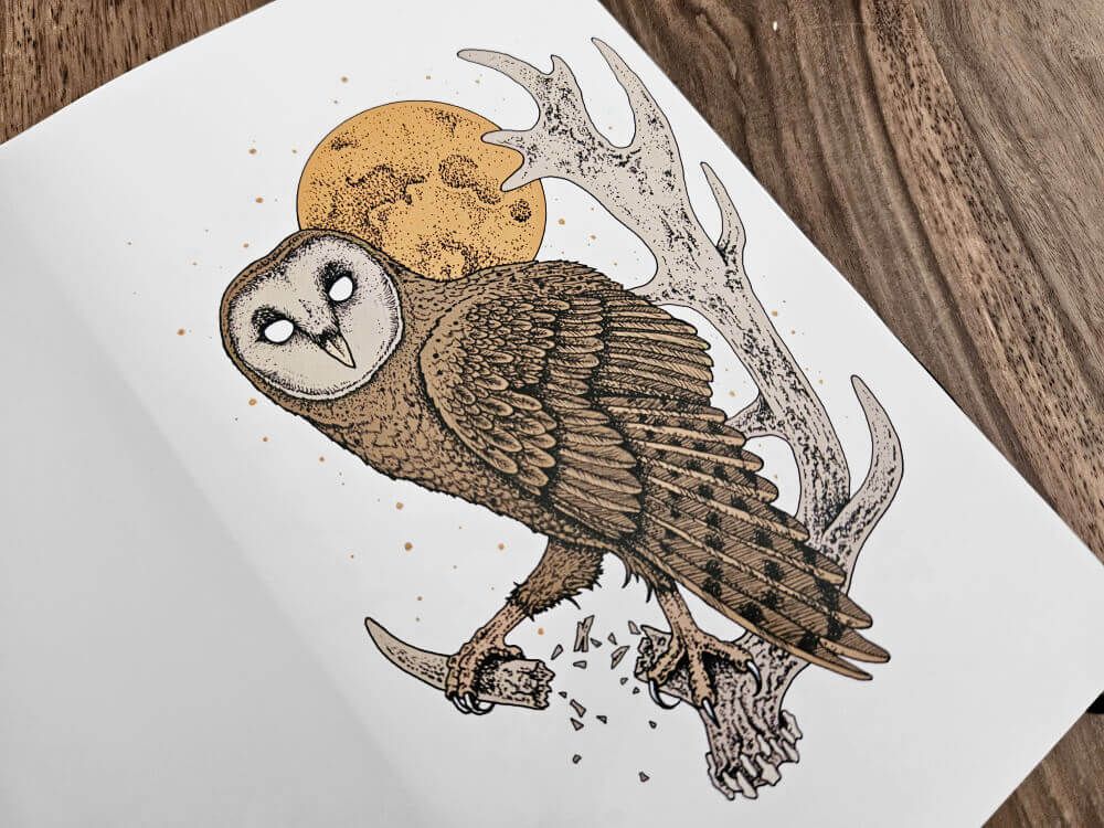 Ashes Of Light - Digital Print