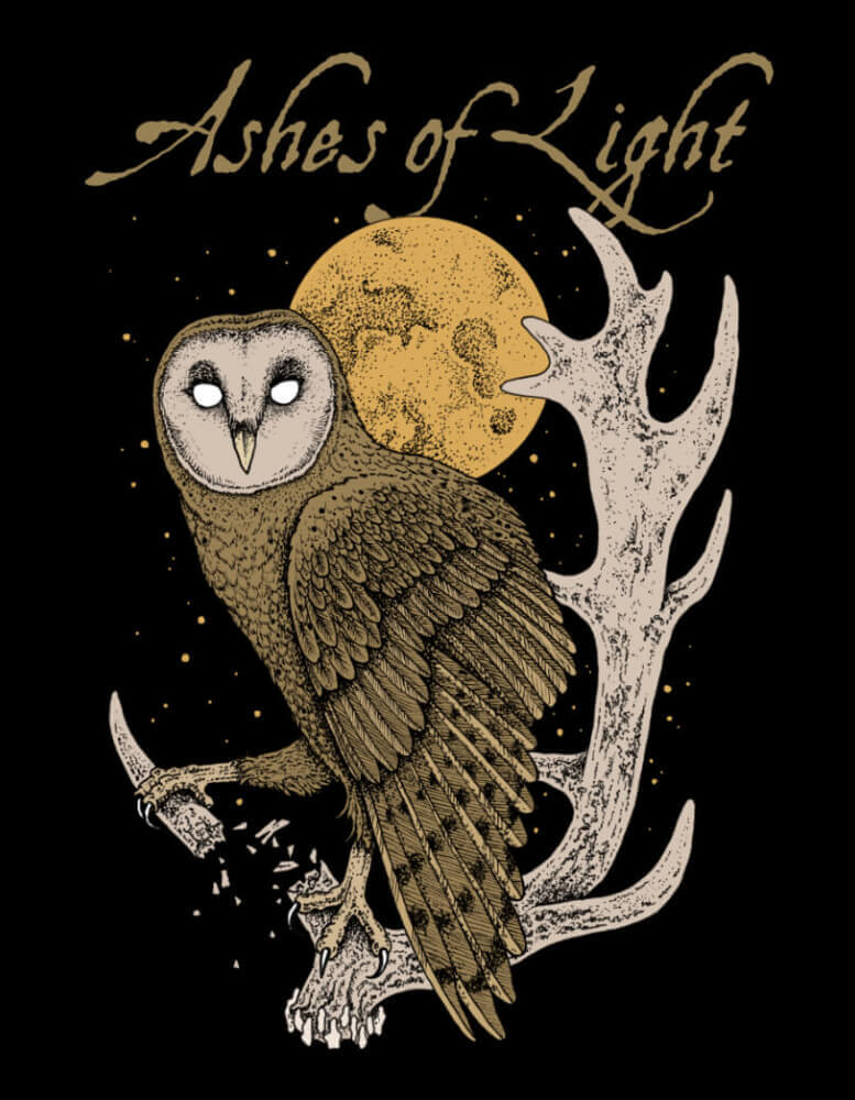 Ashes Of Light - Label Design