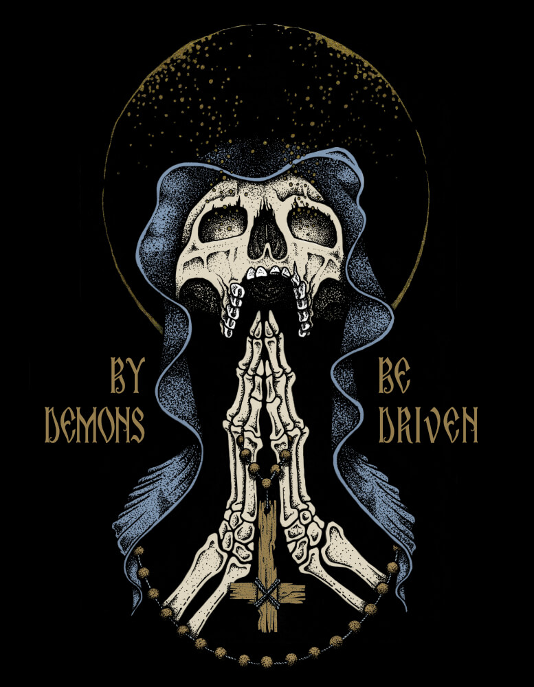 By Demons Be Driven - Label Design