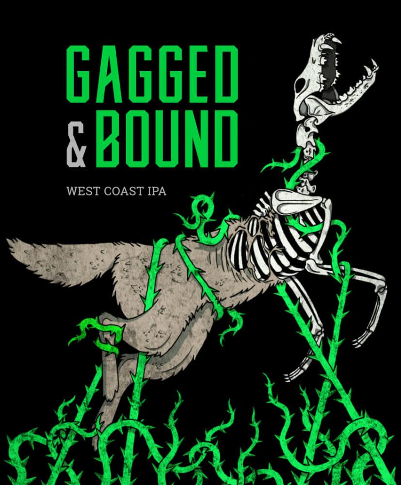 Gagged & Bound - Label Design