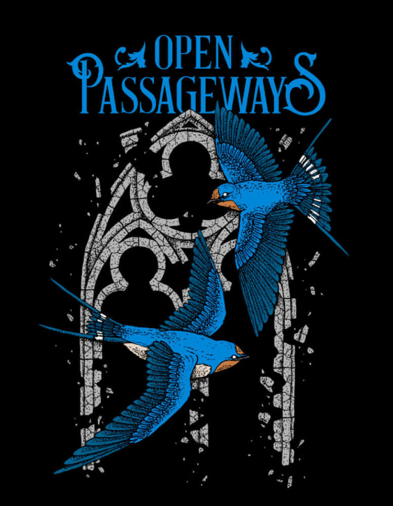 Open Passageways - Label Design