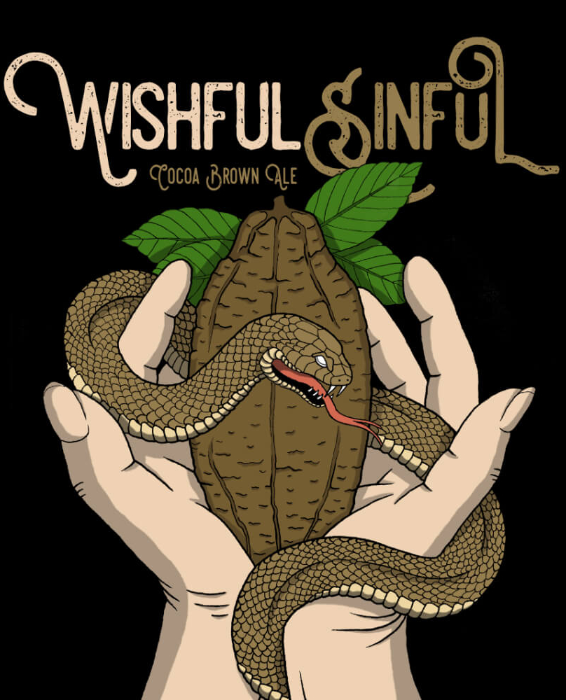 Wishful Sinful - Label Design